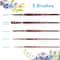 Princeton Artist Brush Co.™ Short Handle Floral Watercolor Paintbrush Set